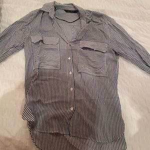 Zara striped button up